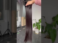 موهای انسانی که به صورت دوگانه کشیده شده اند