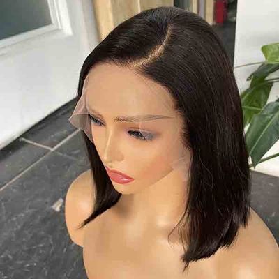 Neobeauty Natural Short Human Hair Short Bob Wigs Straight 10inch