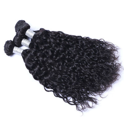 100% Virgin Unprocessed Raw Cambodian Hair Bundles Water Wave Customized