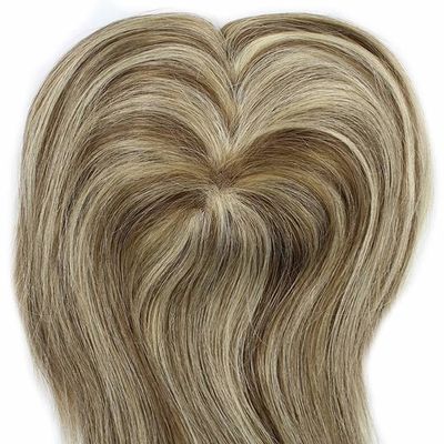 Cuticle Aligned Ladies Hair Topper Toupee Womens Hairpieces Replacement