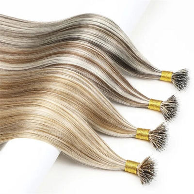 Ombre Tape In Human Hair Extensions Natural Looking Double Sided Blonde