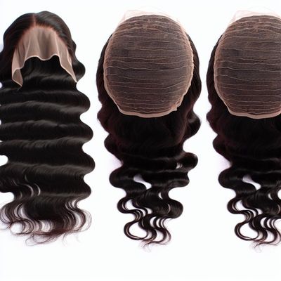150G-300G Peruvian Body Wave Human Hair Lace Front Wig